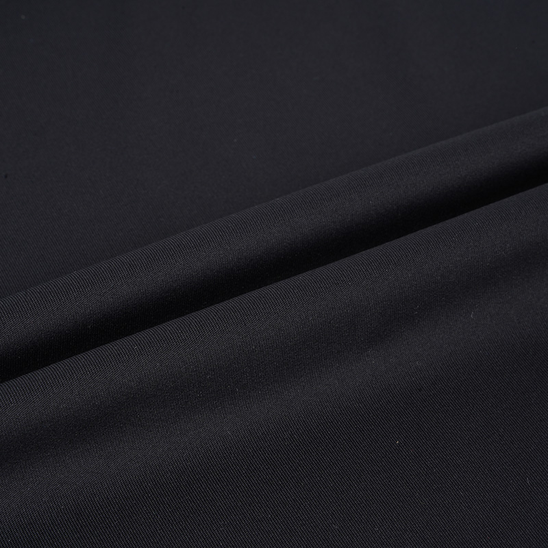 SX211703 77% Polyester 23% Spandex 210 GSM Dicke Verriegelungsstrickgewebe für Fitness -Verschleiß